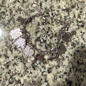 James Avery Charm bracelet with various charms